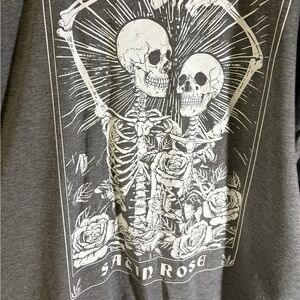 SHEIN Curve Heather Gray shirt 3XL